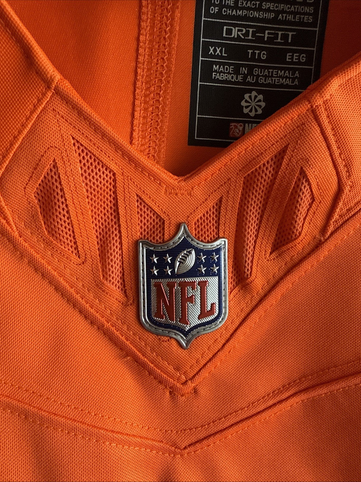 Men’s Nike Javonte Williams #33 Denver Broncos Vapor Lmtd NFL Jersey Sz 2XL NWOT