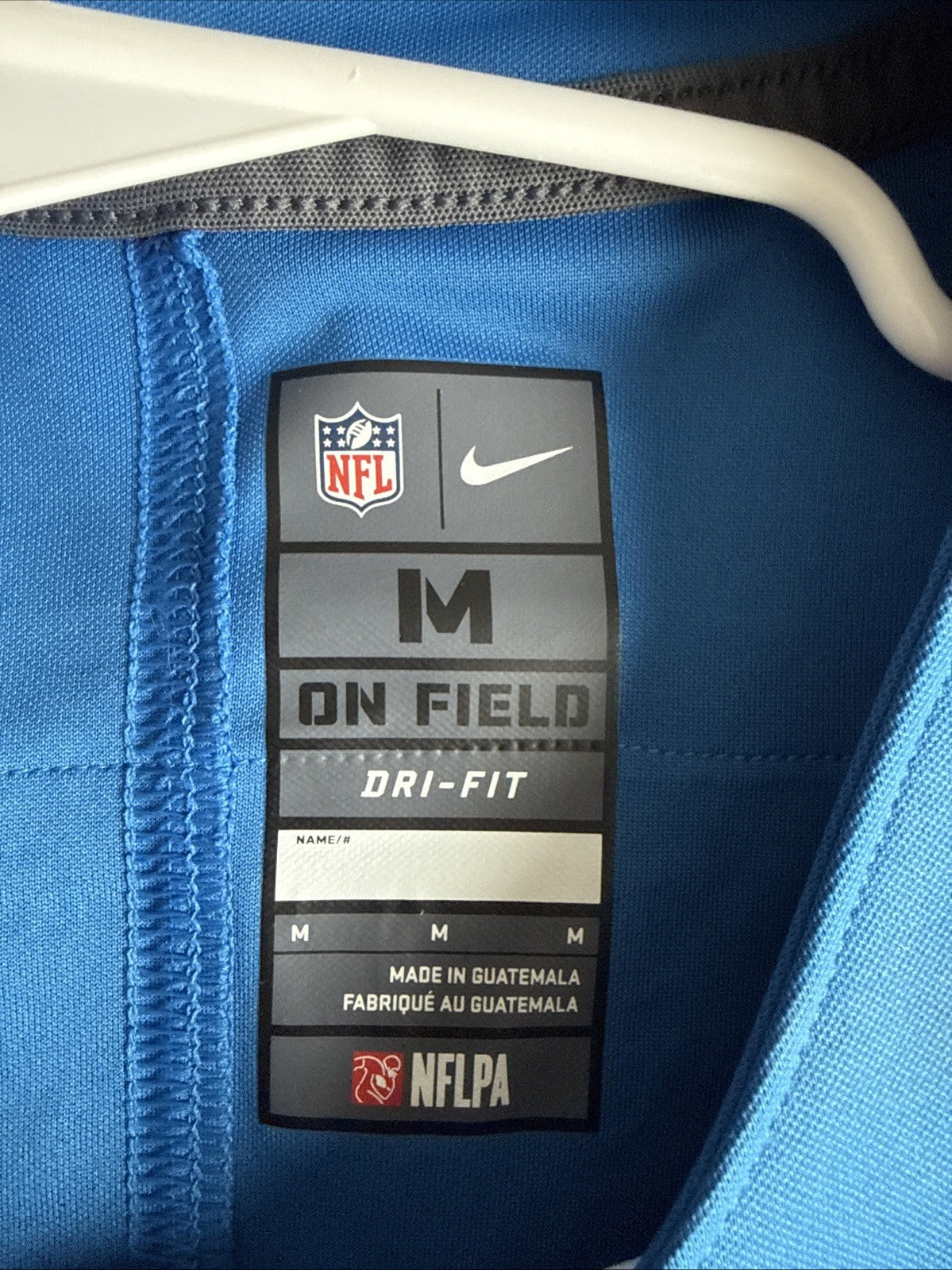 Men’s Nike Golden Tate #15 Detroit Lions Vapor Lmtd Alt Jersey Sz M - Blue RARE