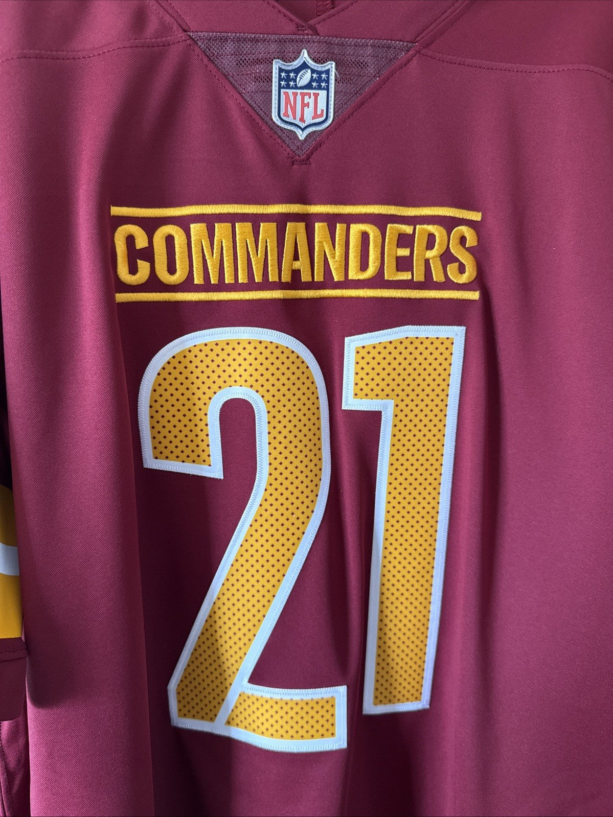 Men’s Nike Sean Taylor #21 Washington Commanders Vapor Lmtd Jersey Sz XL - RARE