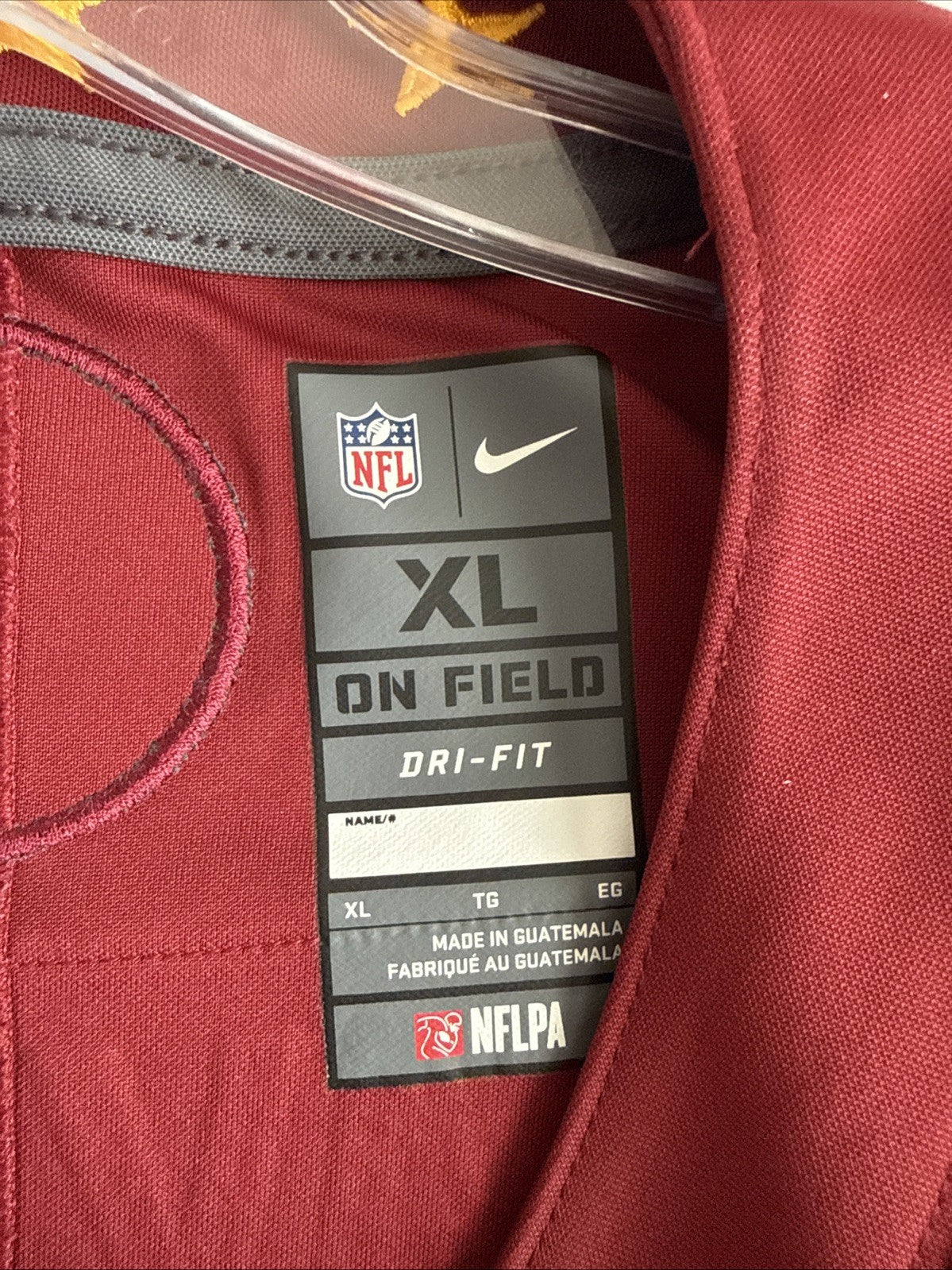 Men’s Nike Sean Taylor #21 Washington Commanders Vapor Lmtd Jersey Sz XL - RARE