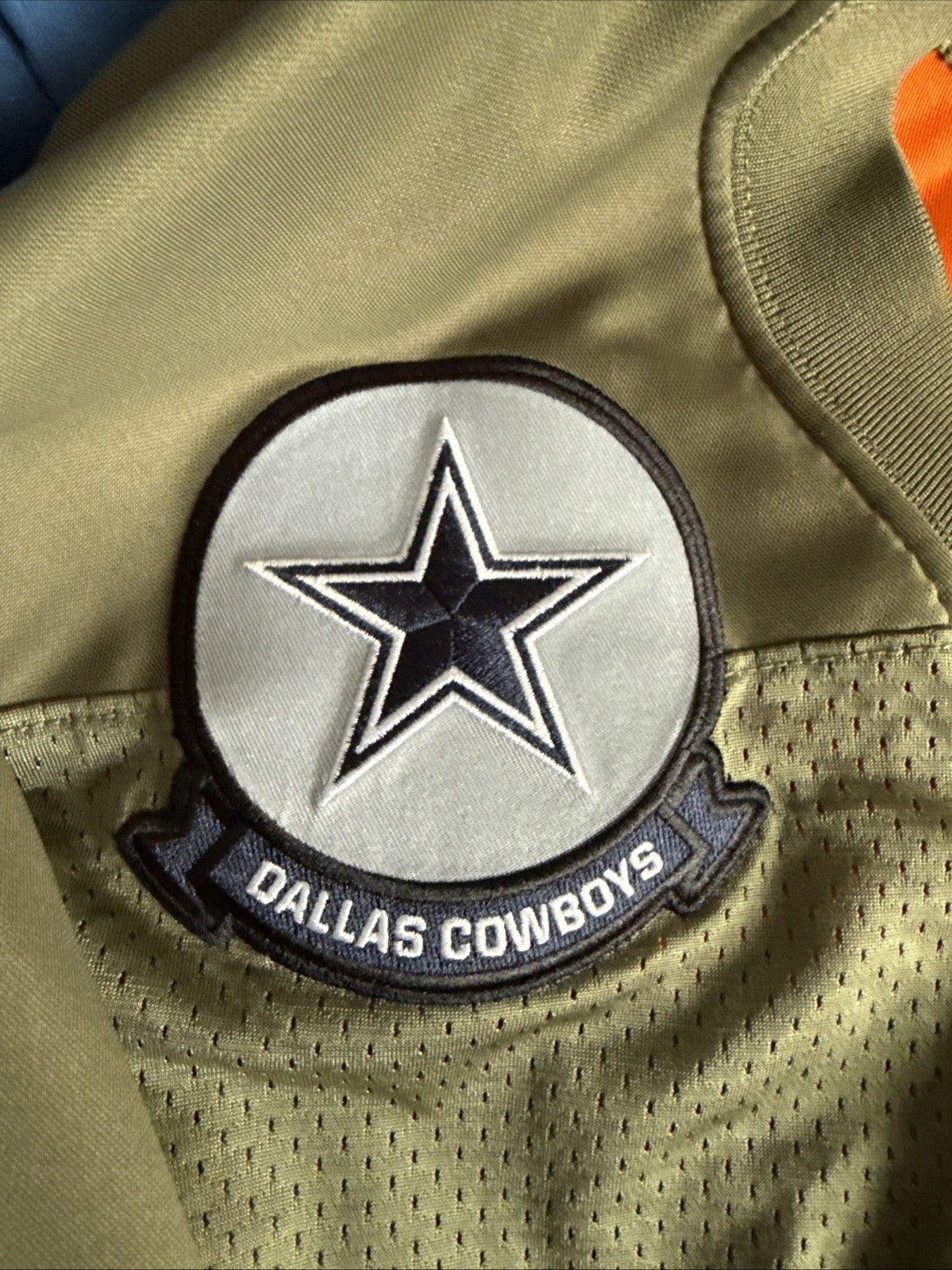 Men’s Nike Dak Precott #4 Dallas Cowboys 2019 Salute To Service Jersey Sz 3XL