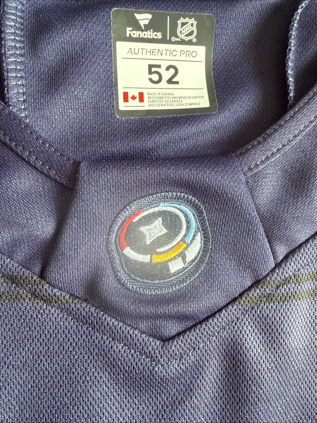 Men’s Fanatics Jack Hughes #86 Team USA 4 Nations Faceoff Jersey Size 52 - RARE