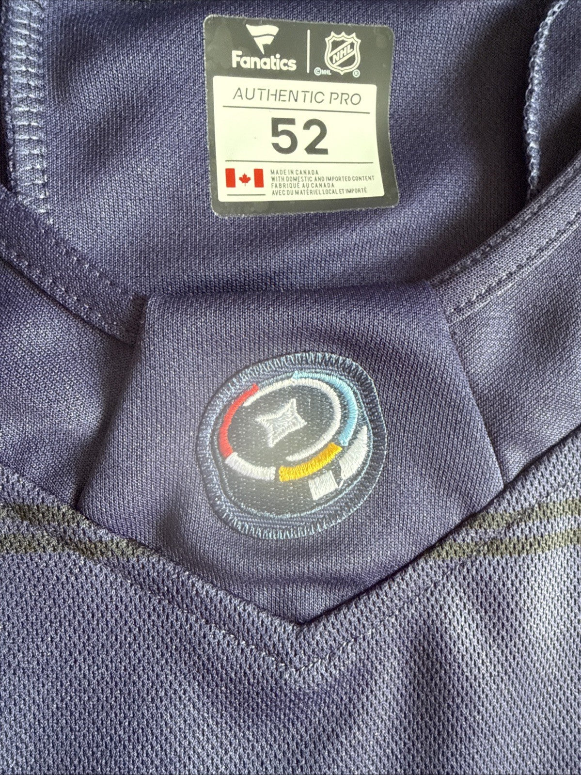 Men’s Fanatics Jack Hughes #86 Team USA 4 Nations Faceoff Jersey Size 52 - RARE