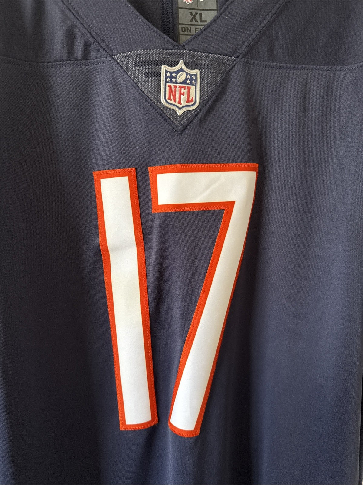 Men’s Nike Alshon Jeffery #17 Chicago Bears Vapor Lmtd Jersey Sz XL - Blue RARE