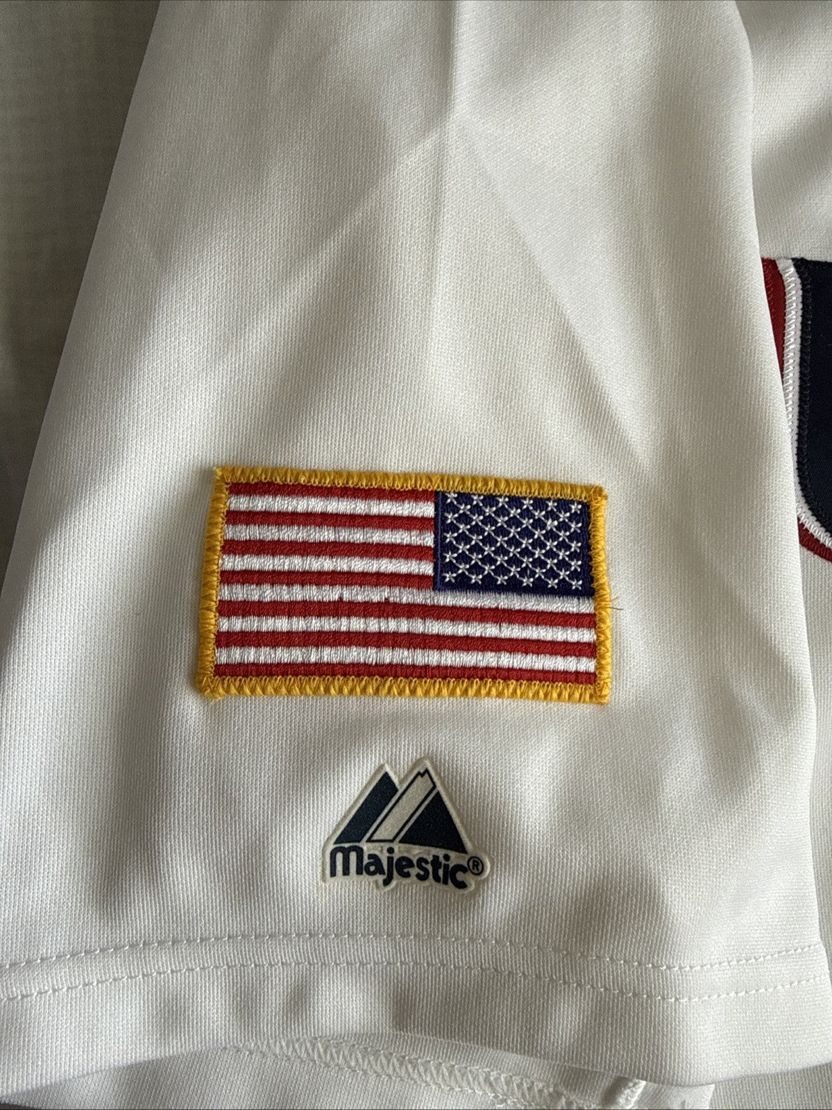 MEN’S MAJESTIC DEREK JETER #2 TEAM USA 2006 WORLD BASEBALL CLASSIC JERSEY SZ 52