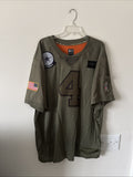 Men’s Nike Dak Precott #4 Dallas Cowboys 2019 Salute To Service Jersey Sz 3XL