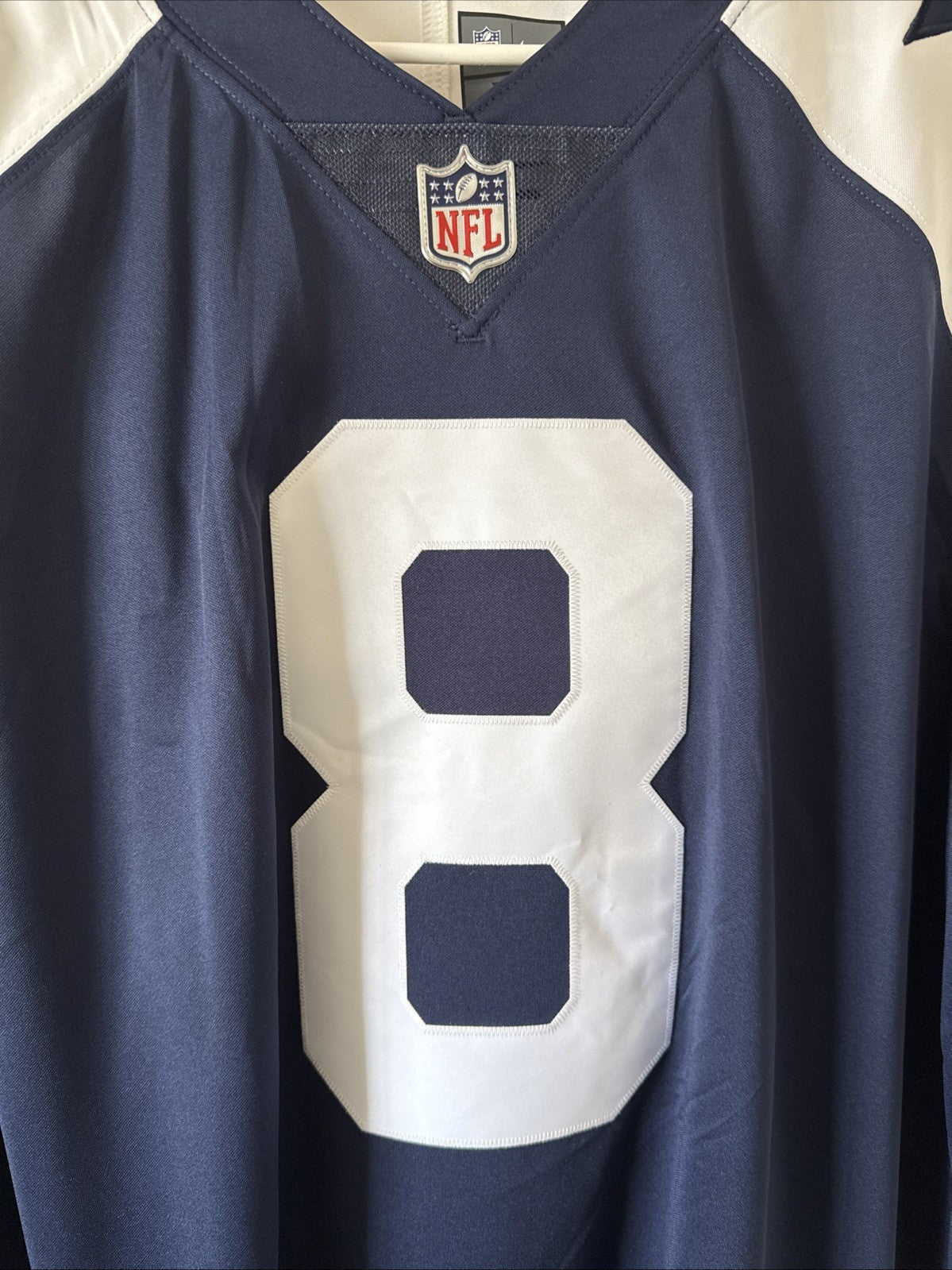 Men’s Nike Troy Aikman #8 Dallas Cowboys Vapor Lmtd Throwback Jersey Sz XL RARE
