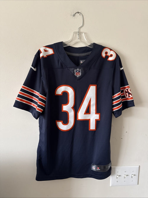 Men’s Nike Walter Payton #34 Chicago Bears Vapor Limited Jersey Sz S - Blue RARE