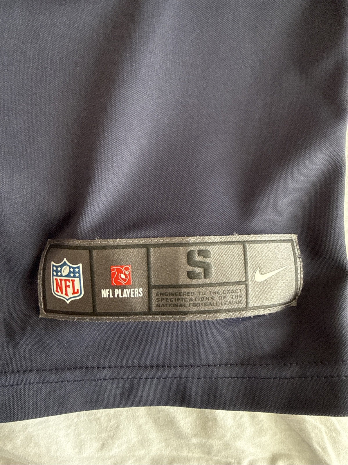 Men’s Nike Walter Payton #34 Chicago Bears Vapor Limited Jersey Sz S - Blue RARE