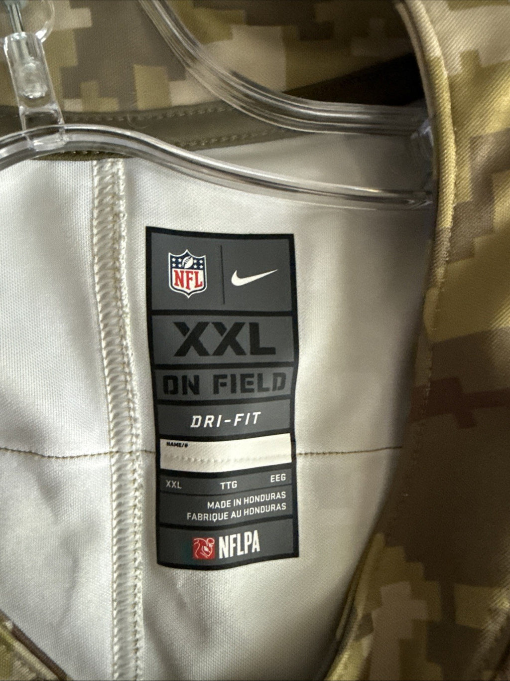 Men's Nike Carson Wentz #11 Philadelphia Eagles Salute To Service Jersey Sz 2XL