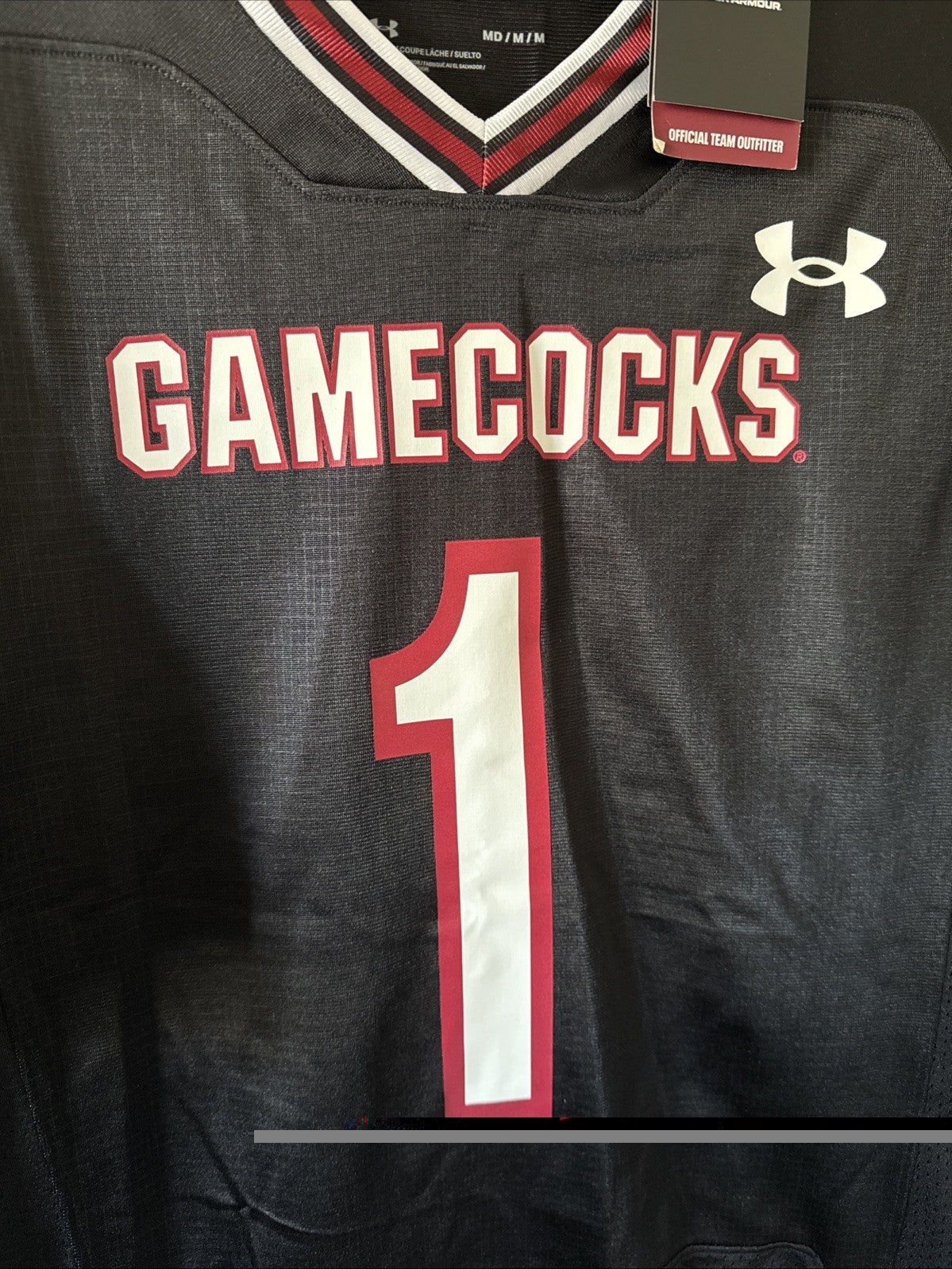 Men’s Under Armour Deebo Samuel #1 South Carolina Gamecocks NCAA Jersey Sz M NWT