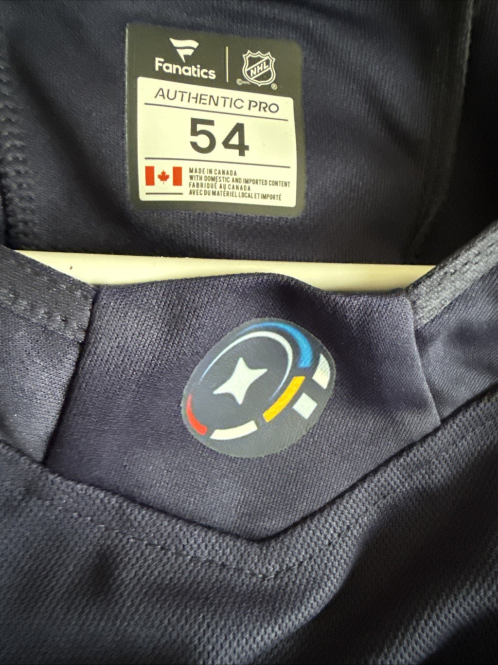 Men’s Fanatics Dylan Larkin #21 Team USA 4 Nations Faceoff Jersey Sz 54 RARE