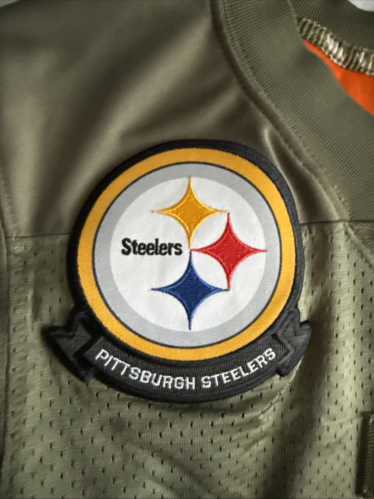 Men’s Nike Ben Roethlisberger #7 Steelers Salute to Service Lmtd Jersey Sz S