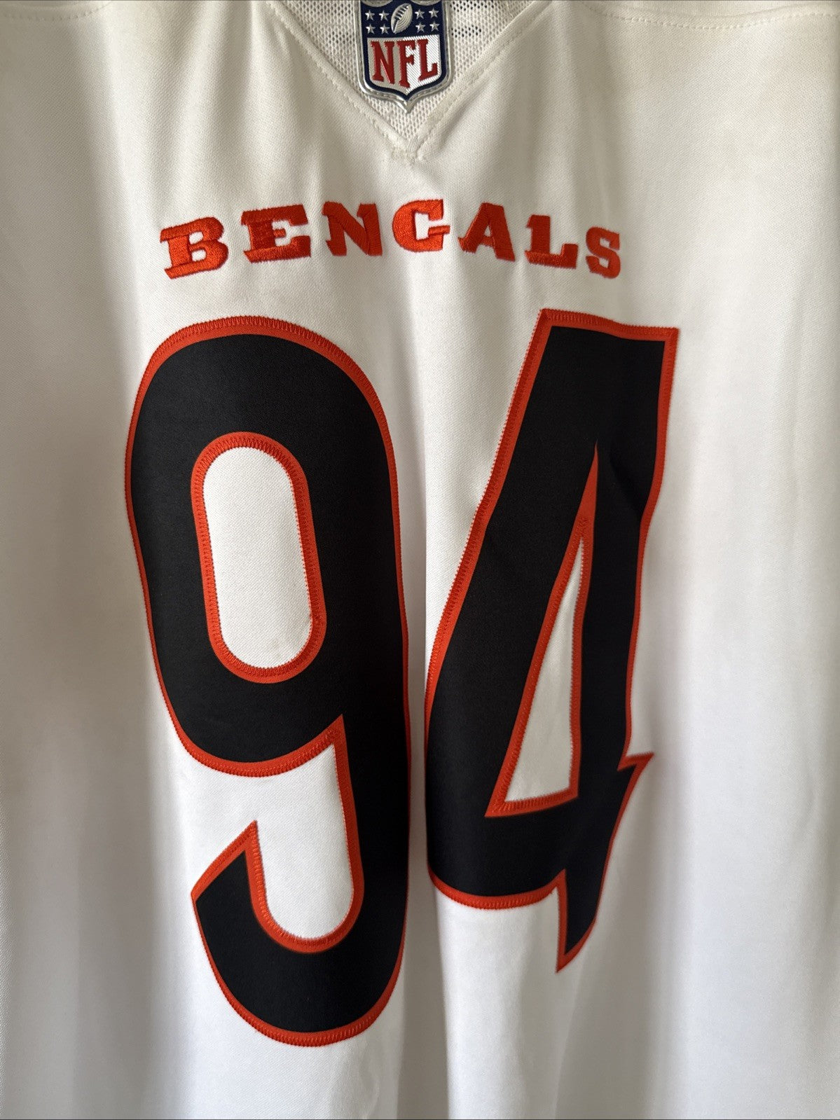 Men’s Nike Sam Hubbard #94 Cincinnati Bengals Vapor Limited Jersey Sz XL - RARE