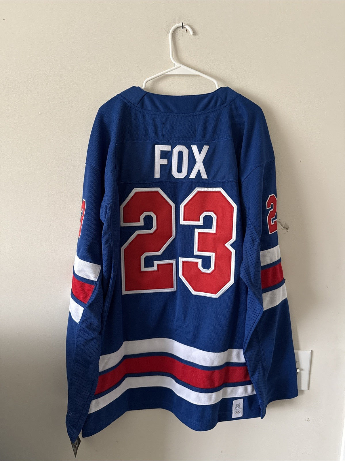 Men’s Nike Adam Fox #23 Team USA 2026 Winter Olympics Jersey Size XL - NWT RARE