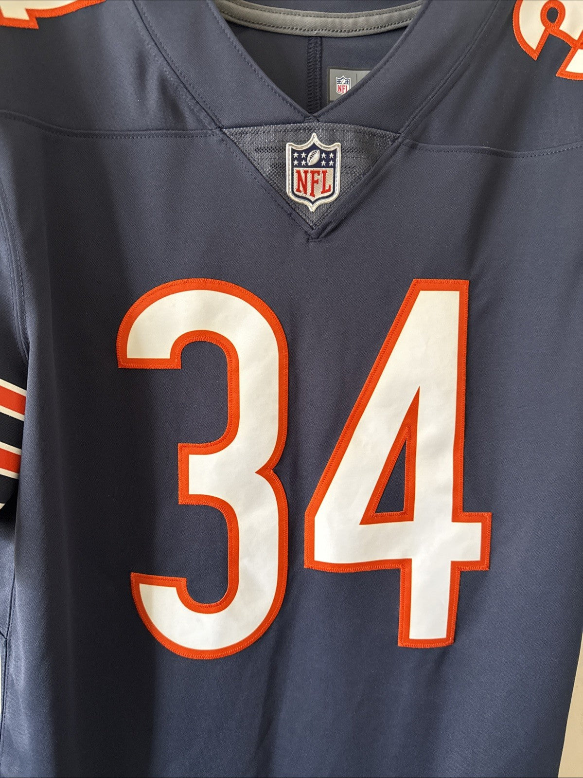 Men’s Nike Walter Payton #34 Chicago Bears Vapor Limited Jersey Sz S - Blue RARE
