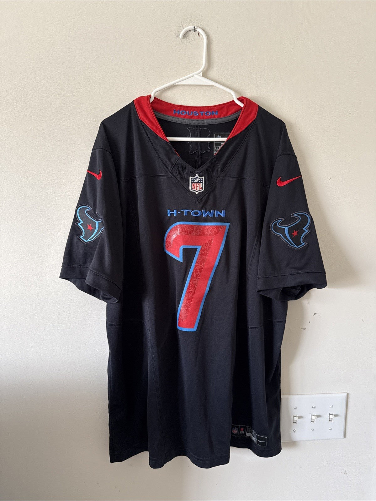 Men’s Nike CJ Stroud #7 Houston Texans Vapor Limited Alt NFL Jersey Sz XL - RARE