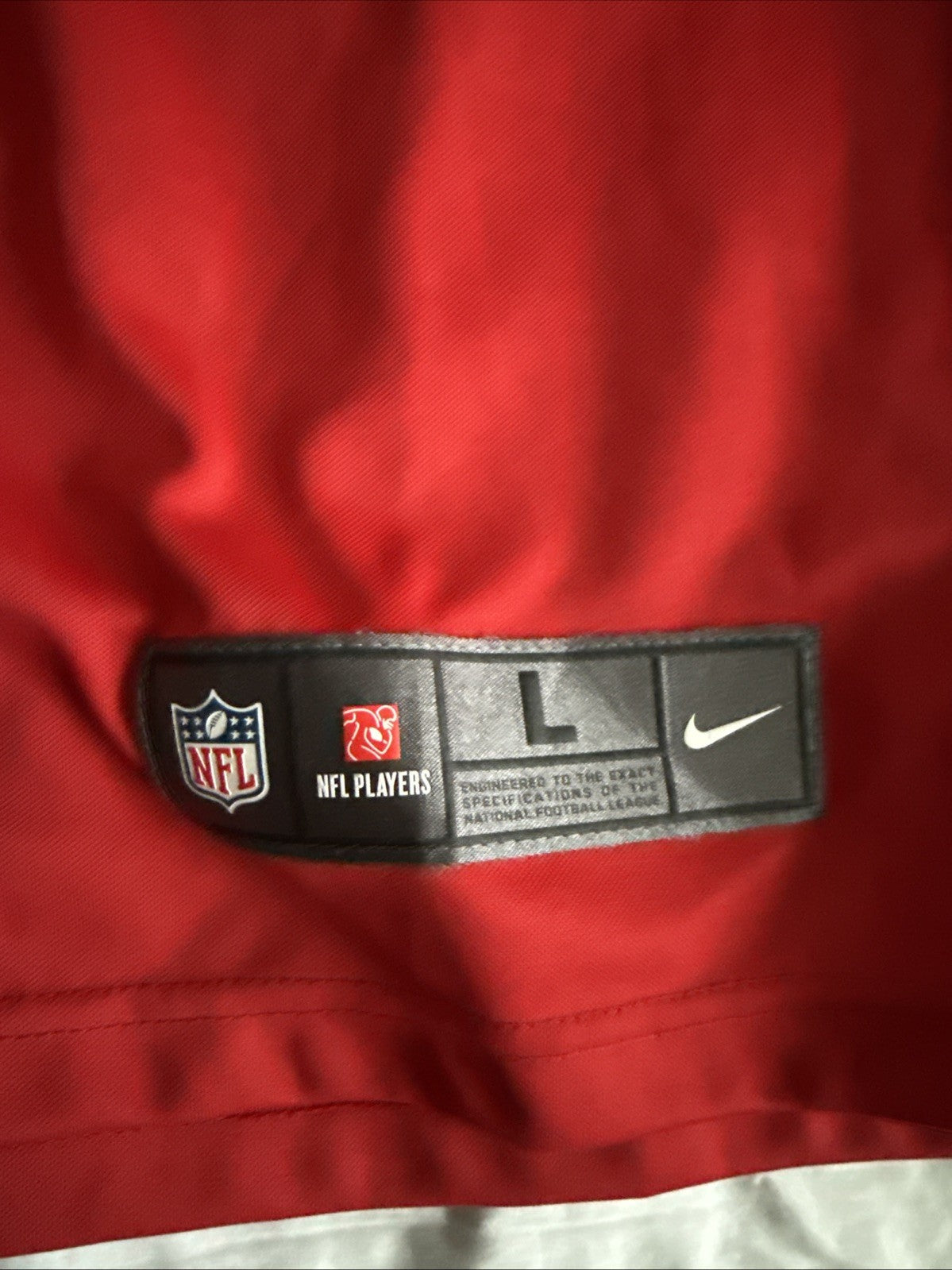 MEN’S NIKE SOLOMON THOMAS #94 SAN FRANSCISCO 49ERS VAPOR LMTD JERSEY SZ L - RARE