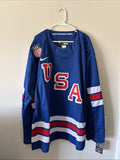 Men’s Nike Jack Eichel #9 Team USA 2026 Winter Olympics Jersey Size 2XL NWT RARE