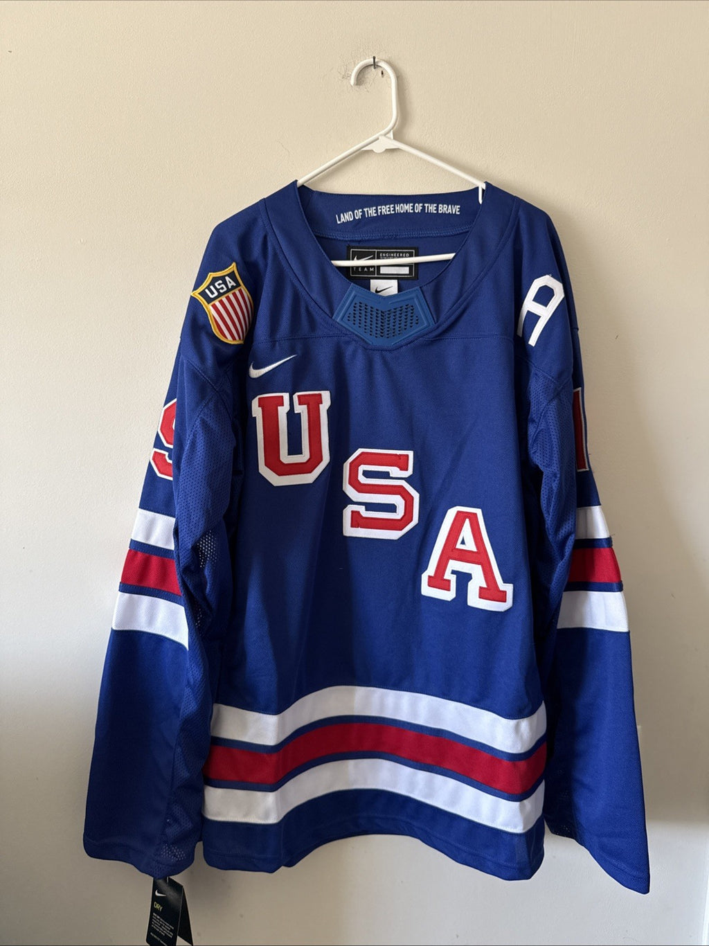 Men’s Nike Matthew Tkachuk #19 Team USA Hockey 2026 Olympics Jersey XL RARE NWT