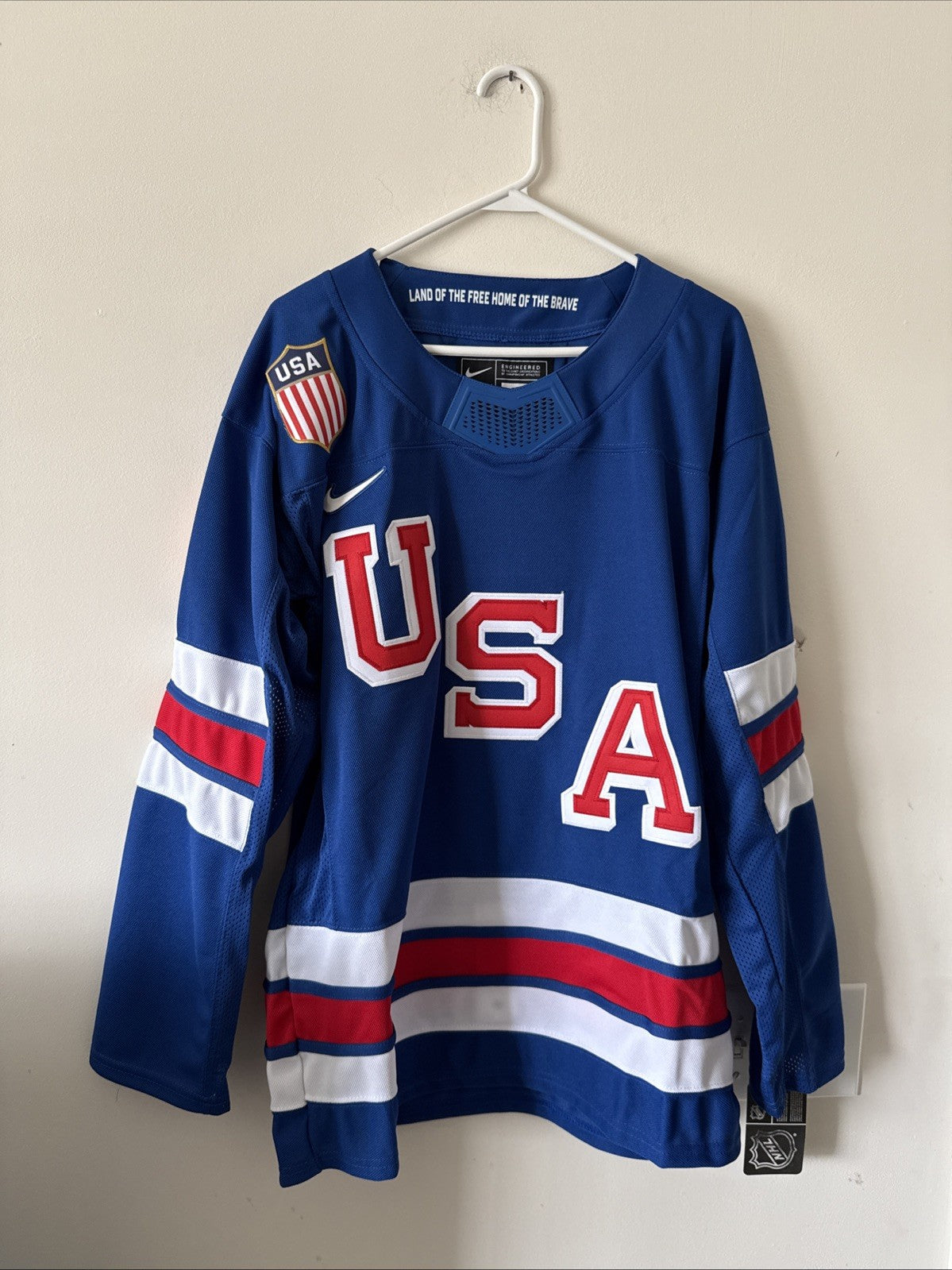 Men’s Nike Jack Eichel #9 Team USA 2026 Winter Olympics Jersey Size S - NWT RARE