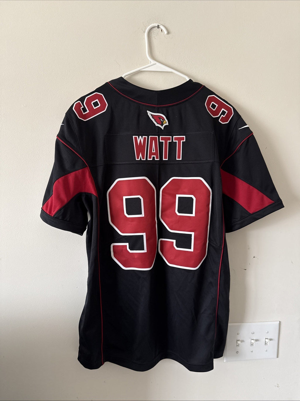 Men’s Nike JJ Watt #99 Arizona Cardinals Vapor Lmtd Alt Jersey Sz L  Black RARE