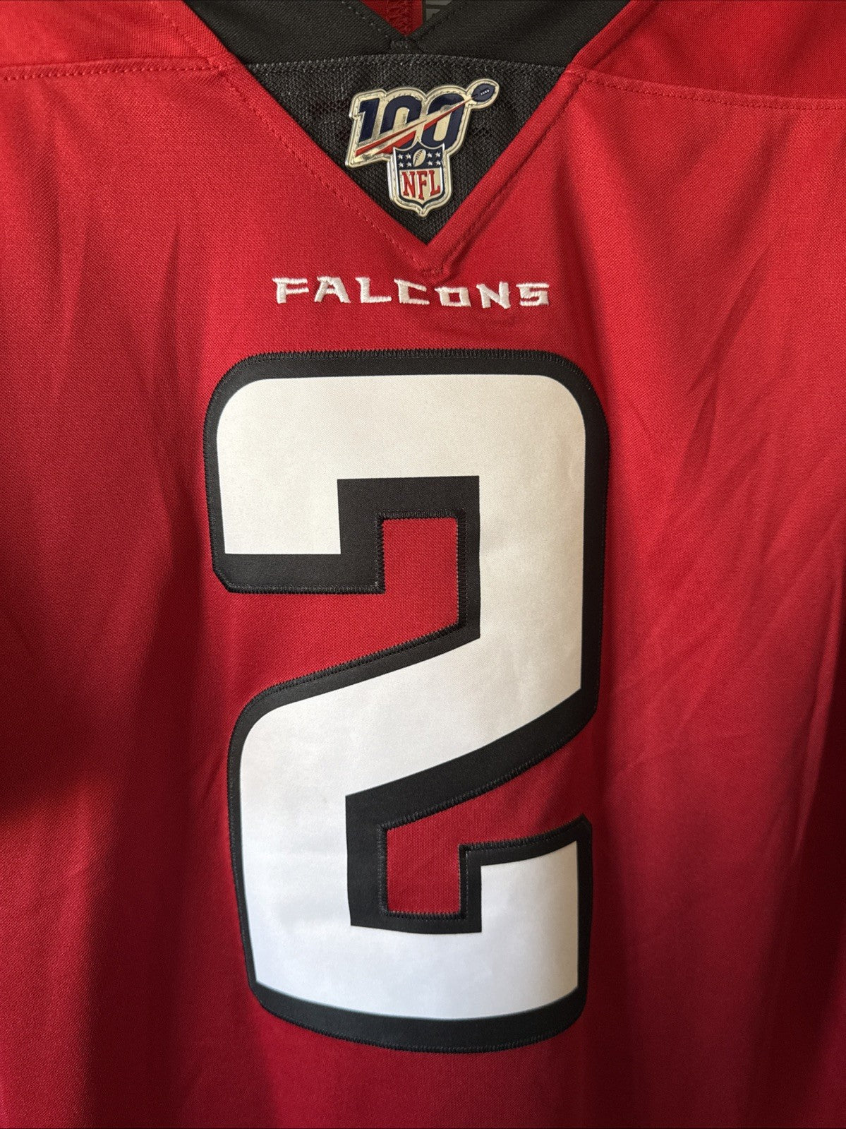 Men's Nike Matt Ryan #2 Atlanta Falcons Vapor Lmtd 100 Jersey Sz 2XL - NWT RARE