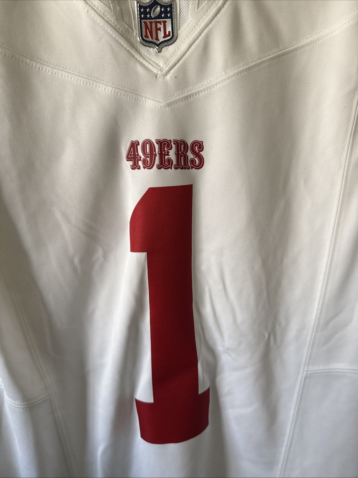 MEN’S NIKE DEEBO SAMUEL SR #1 SAN FRANCISCO 49ers VAPOR LMTD JERSEY SZ M - RARE