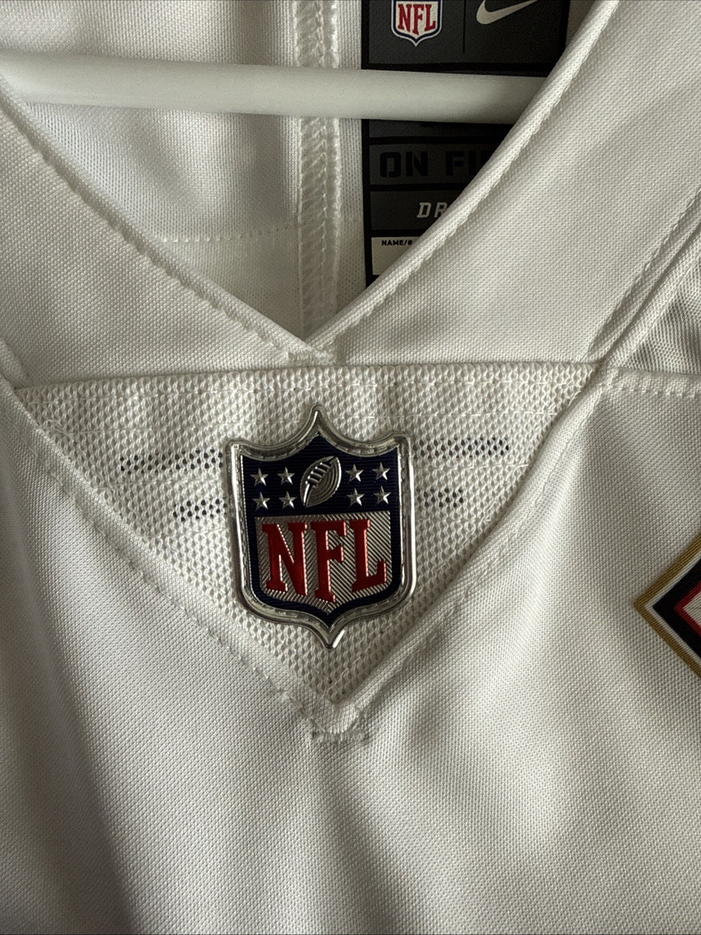 Men’s Nike George Kittle SF 49ers Vapor Lmtd Jersey 75th Anniv Patch Sz XL RARE