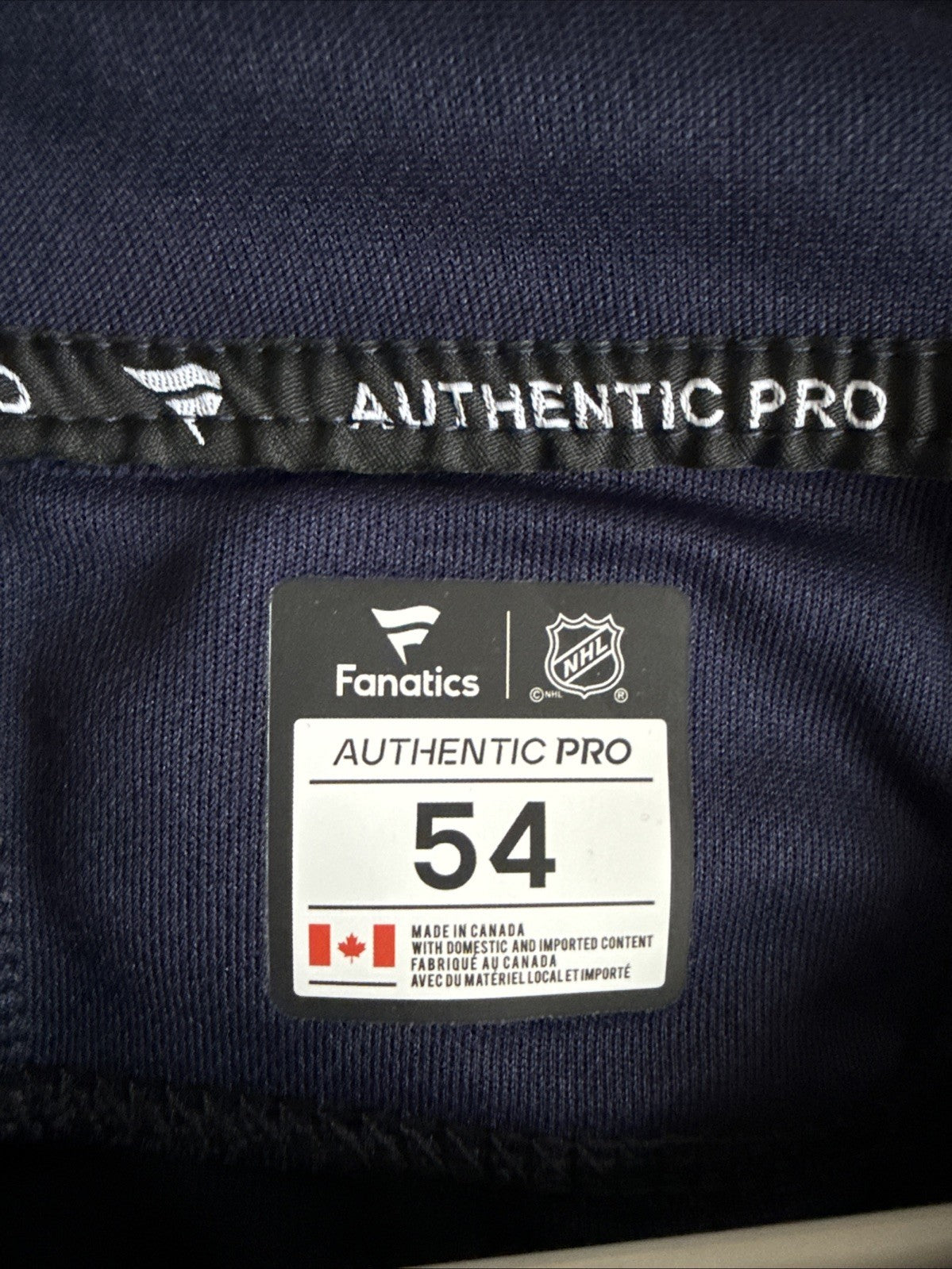 Men’s Fanatics Dylan Larkin #21 Team USA 4 Nations Faceoff Jersey Sz 54 RARE