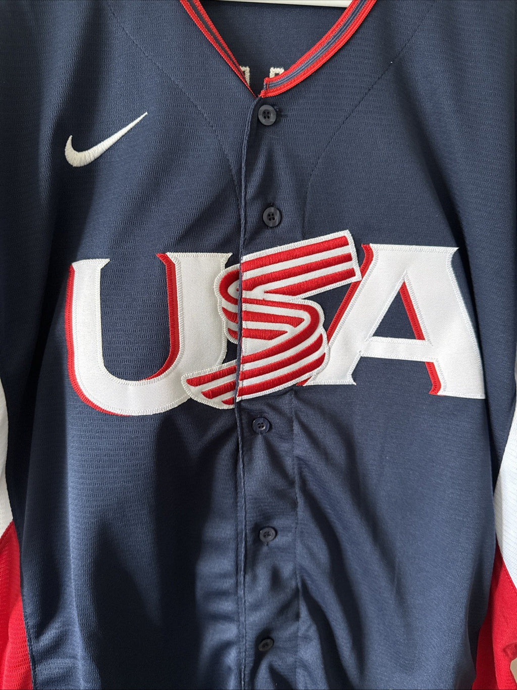 Men’s Nike Tarik Skubal #27 Team USA 2026 World Baseball Classic Jersey Sz L NWT