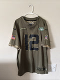 Men’s Nike Joe Namath #12 New York Jets Salute To Service NFL Jersey Sz XL RARE