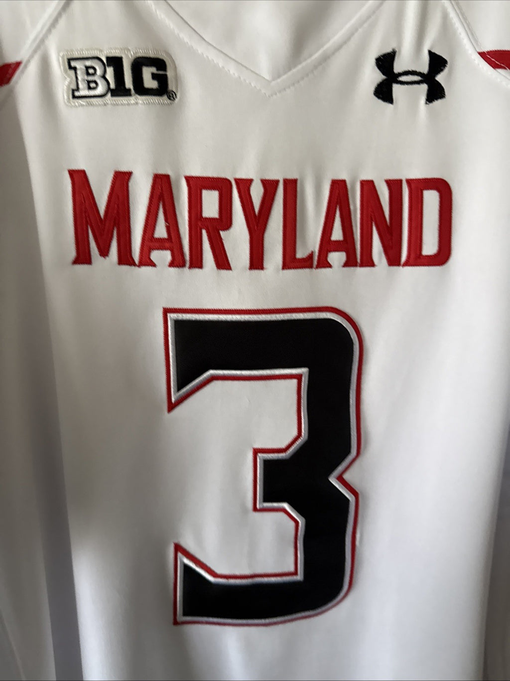 Men’s Under Armour Taulia Tagovailoa #3 Maryland Terrapins Jersey Sz 3XL - RARE