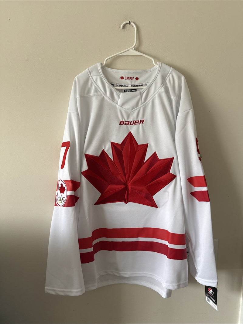 Men’s Bauer Connor McDavid #97 Team Canada 2026 Olympics Jersey Sz XL - NWT RARE