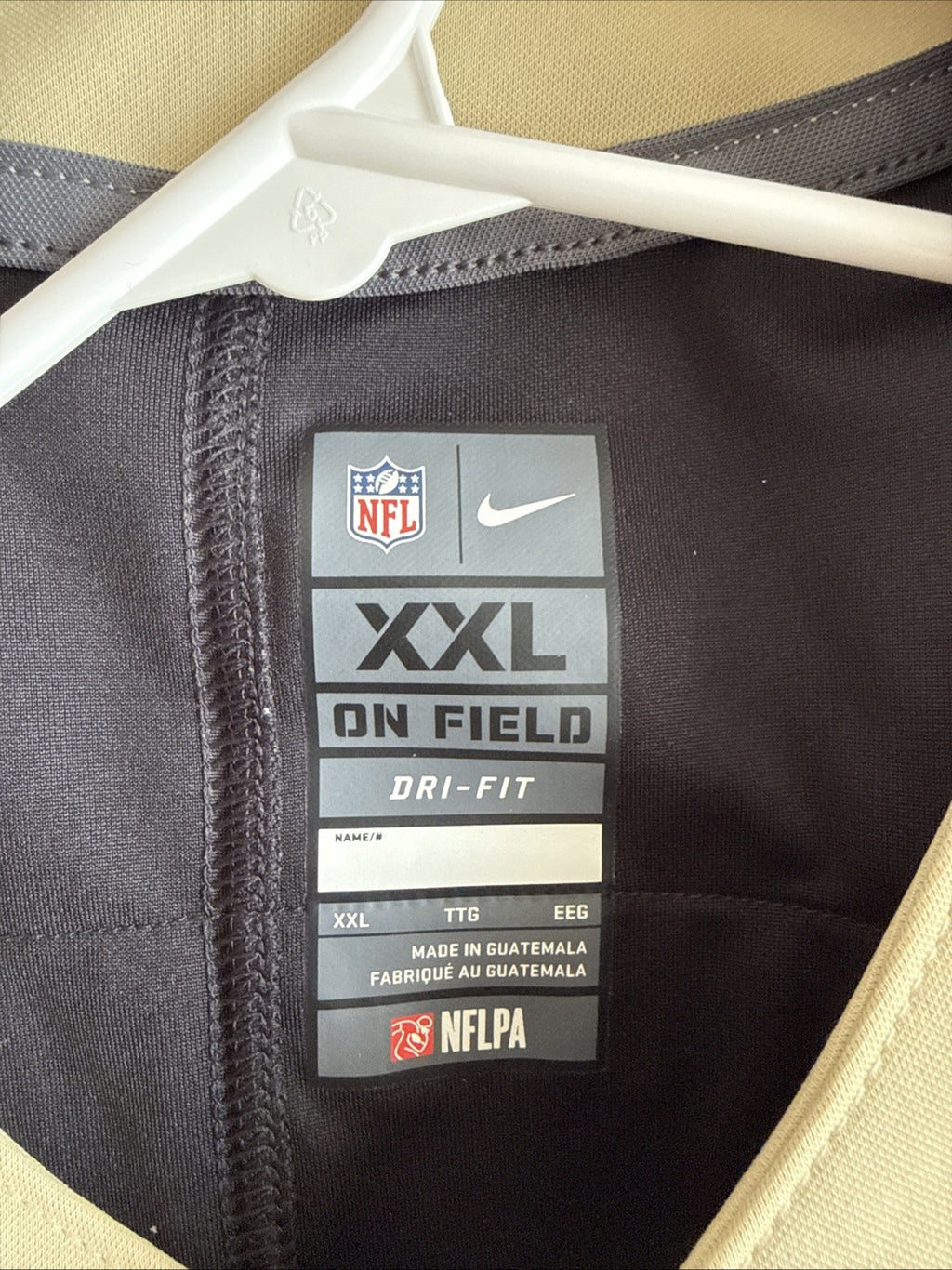 Men’s Nike Marshon Lattimore #23 NO Saints Vapor Limited NFL Jersey Sz 2XL RARE