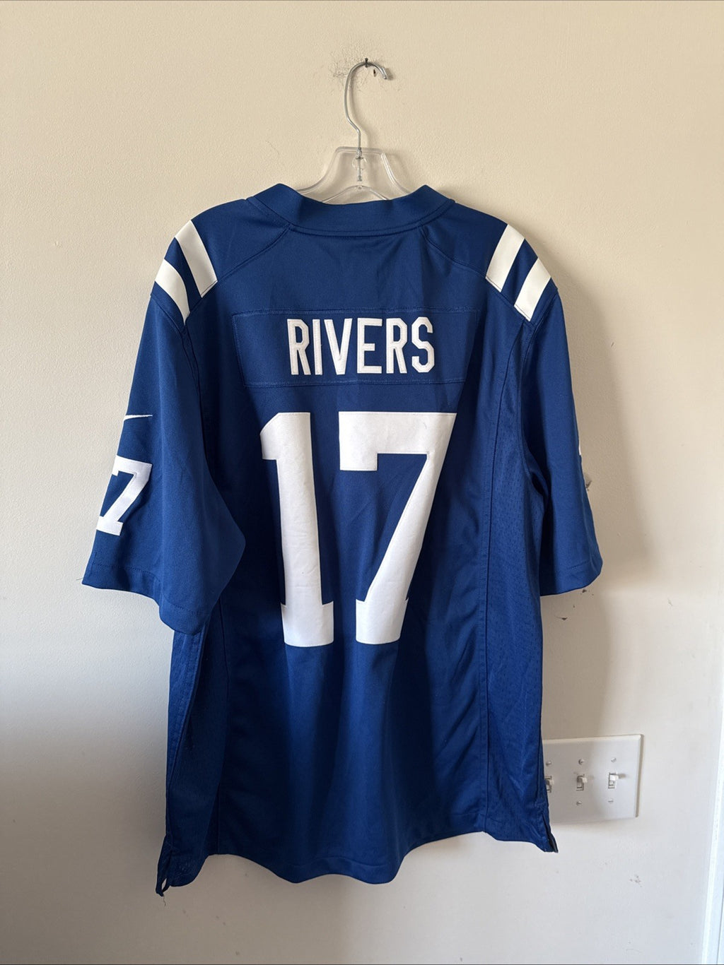 Men’s Nike Philip Rivers #17 Indianapolis Colts Vapor Lmtd Jersey Sz XL - RARE