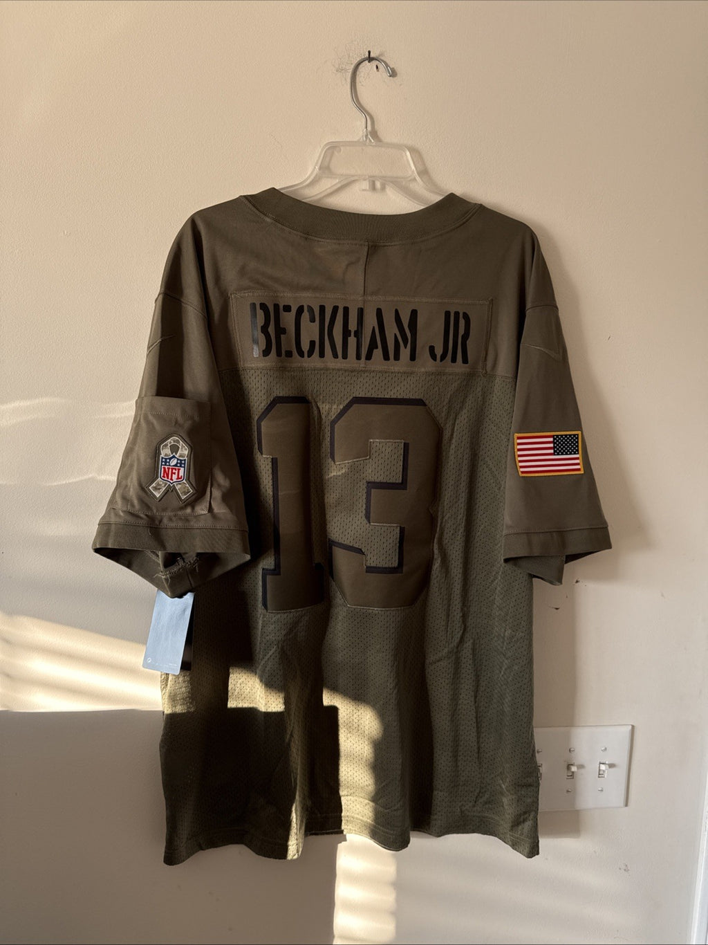 Men's Nike Odell Beckham Jr #13 Browns Salute to Service Jersey Sz 2XL NWT RARE