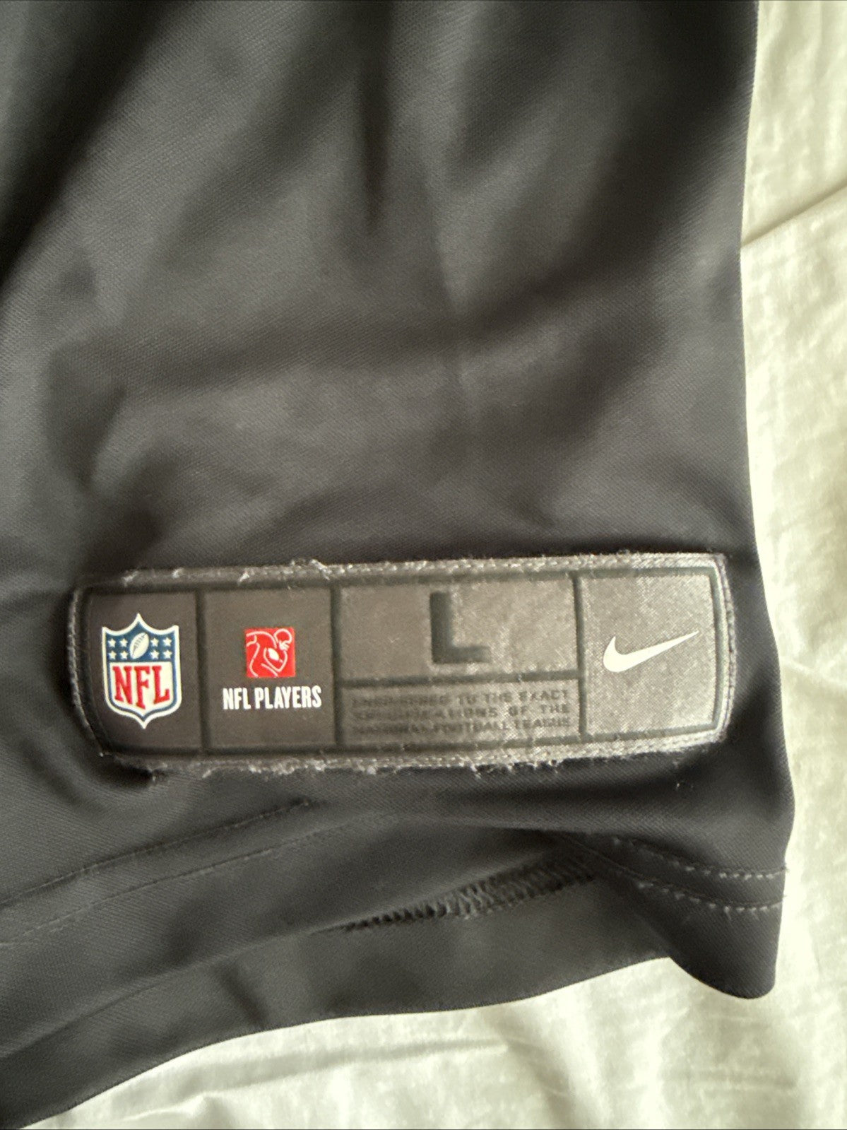 Men’s Nike James Conner #30 Steelers 100 Patch Vapor Lmtd Jersey Sz L Black RARE