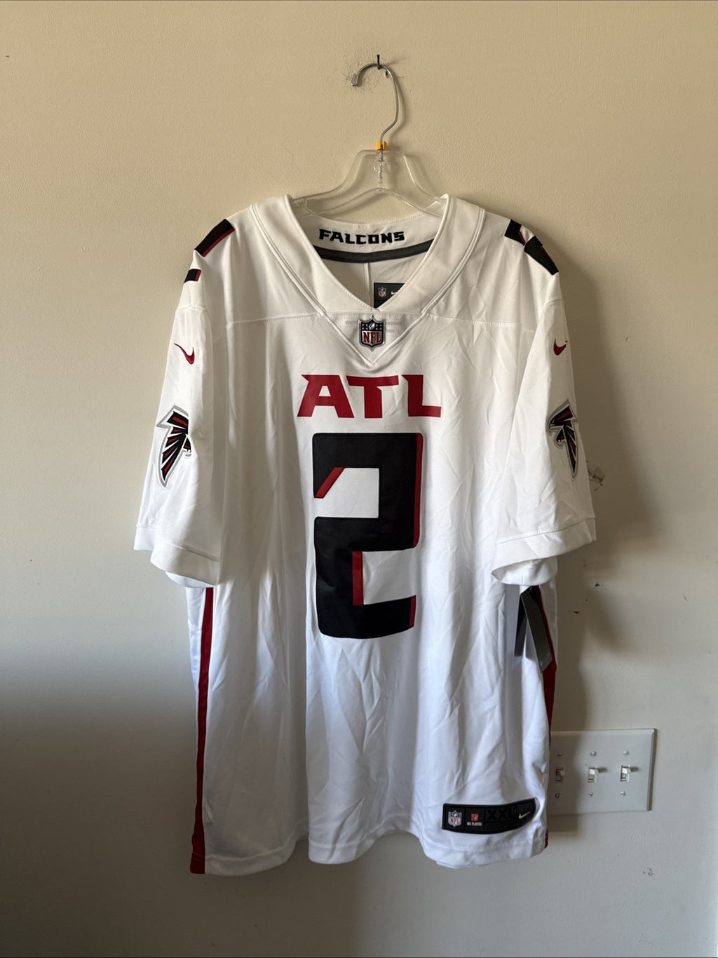 Men's Nike Matt Ryan #2 Atlanta Falcons Vapor Limited Jersey Sz 2XL - NWT RARE