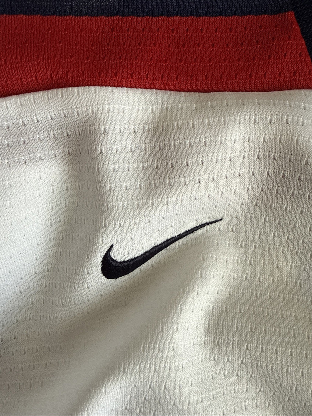 Men’s VTG Nike Team USA #9 2002 Winter Olympics Hockey Jersey Sz L - White RARE