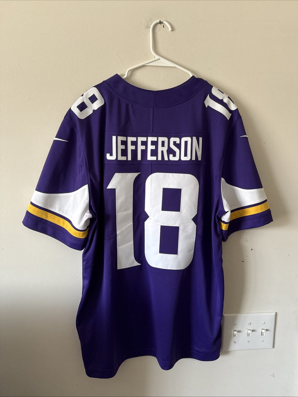 Men’s Nike Justin Jefferson #18 Minnesota Vikings Vapor Lmtd Jersey Size XL RARE