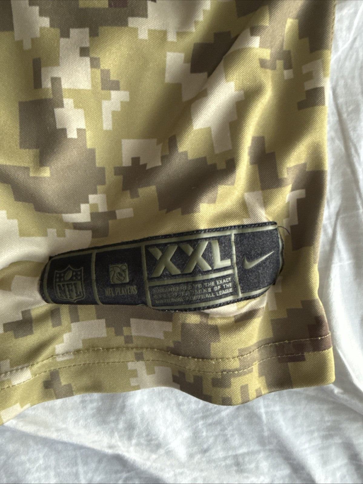 Men's Nike Carson Wentz #11 Philadelphia Eagles Salute To Service Jersey Sz 2XL