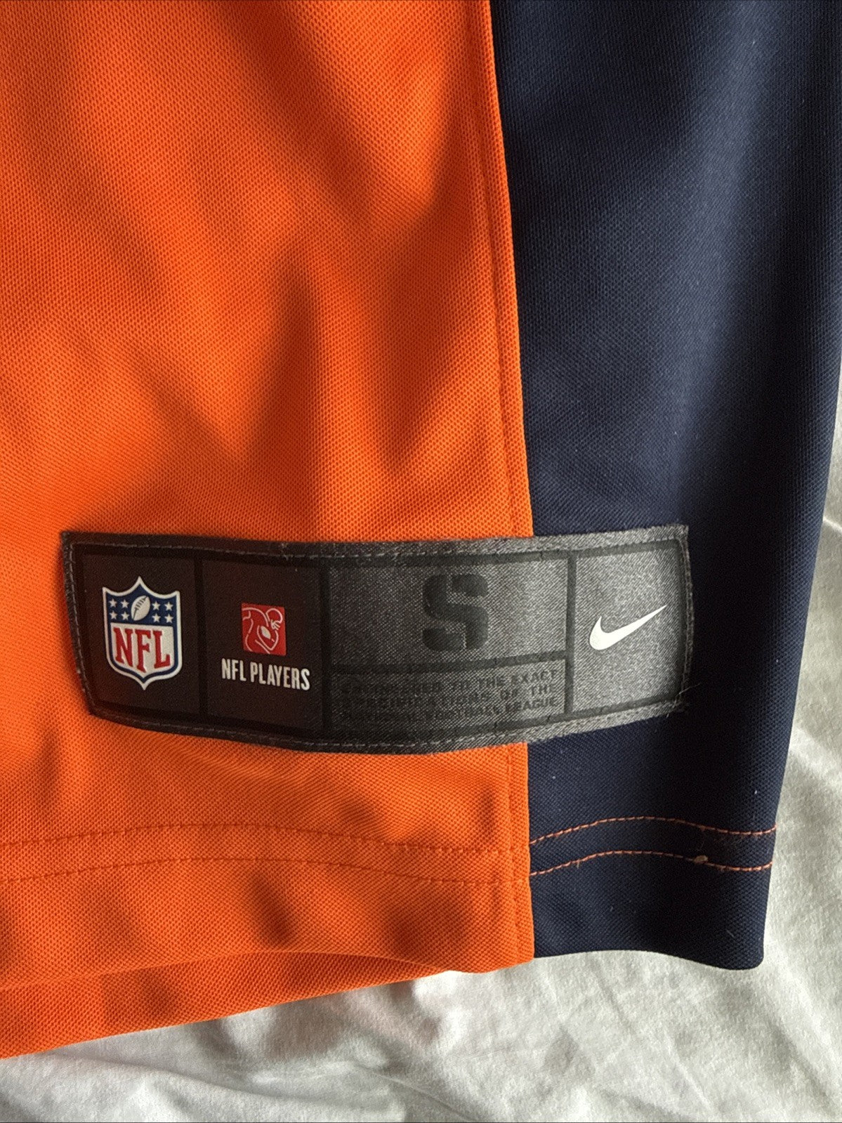 Men’s Nike Von Miller #58 Denver Broncos Vapor Limited Jersey Sz S - Orange RARE
